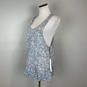 Paper Denim & Cloth Burnout Ombre Blue Tank Top Swing Womens Size XS Made in USA